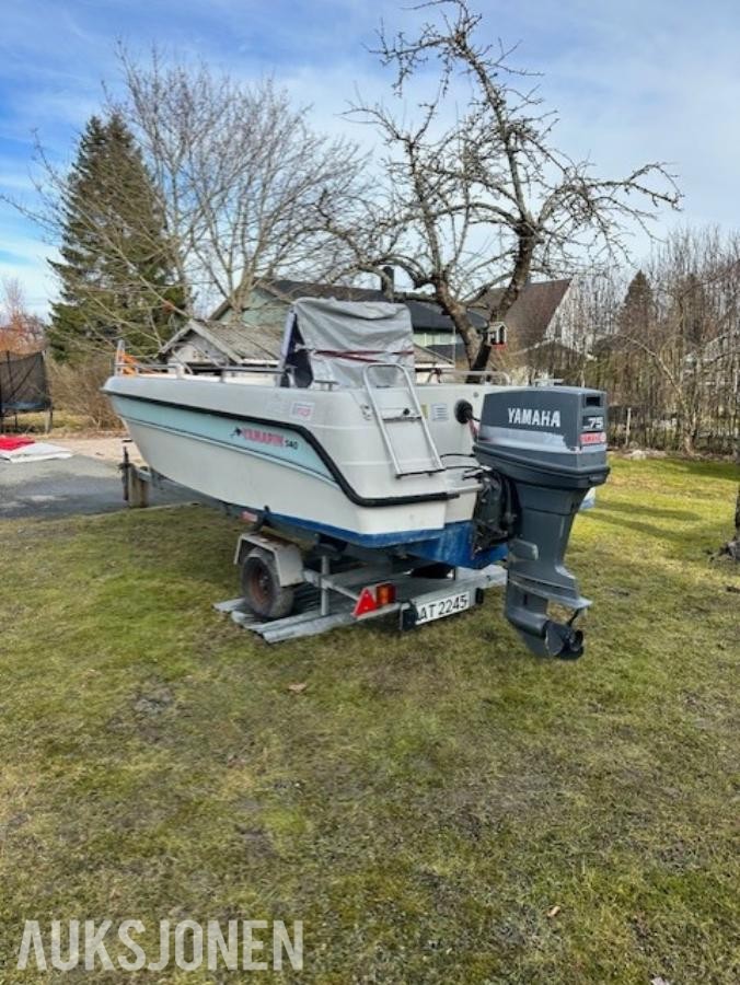 1995 Yamarin Bigride 540 båt med henger